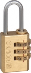 Замок навесной кодовый PL-3521 (21 мм) 3 ключа БЛИСТЕР