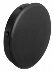 Заглушка отверстия пластик (диаметр 25 мм) черн