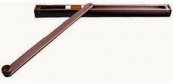 Скользящий канал для доводчиков GEZE TS 1500, цвет - коричневый (тёмная бронза).