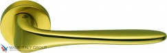 Дверная ручка на круглом основании COLOMBO Madi AM31RSB-OM матовое золото