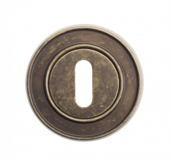 Накладка дверная под ключ буратино Venezia KEY-1 D6 античная бронза (2шт.)