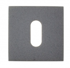 Накладка под ключ буратино на квадратном основании Fratelli Cattini KEY 8-GA антрацит серый 2 шт.