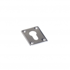 Ключевина для цилиндра DL S03/PZ PB (полированная латунь) прямоугольная 48x62 мм, 1 шт.
