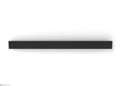 Ручка скоба модерн COLOMBO DESIGN F108H-NM матовый черный 280 мм