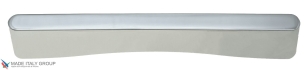 Ручка скоба модерн COLOMBO DESIGN F125GB-CR полированный хром 256 мм