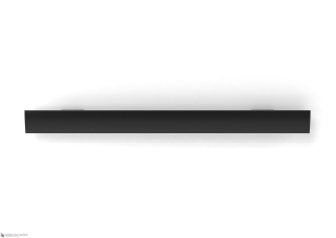 Ручка скоба модерн COLOMBO DESIGN F128GB-NM матовый черный 256-352 мм