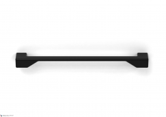 Ручка скоба модерн COLOMBO DESIGN F130E-NM матовый черный 128 мм