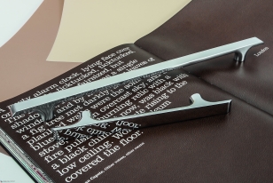 Ручка скоба модерн COLOMBO DESIGN F137E-CR полированный хром 128 мм