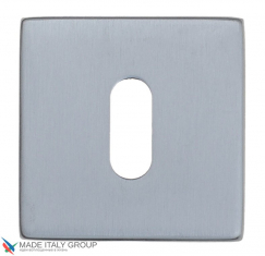 Накладка под ключ буратино на квадратном основании Fratelli Cattini KEY DIY 8-CS матовый хром 2 шт.