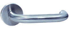 Ручка на фланце РФ-5559-Нж (Нержавеющая сталь)