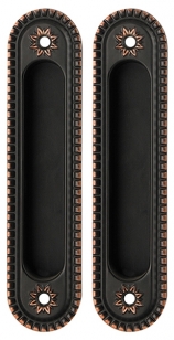 Ручка для раздвижных дверей SH010/CL ABL-18 Темная медь