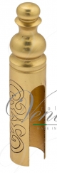 Колпачок для ввертных петель Venezia CP14 D с пешкой, рисунок D14 мм французское золото + коричневый