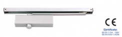Доводчик FARGO F63 EN3, со скользящим каналом, BC,  цвет - серебро