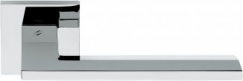 Дверная ручка на квадратном основании COLOMBO Electra MS11RSB-CR полированный хром