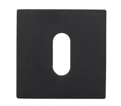 Накладка под ключ буратино на квадратном основании Fratelli Cattini KEY 8-NM матовый черный 2 шт.