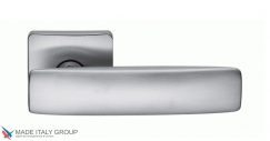 Дверная ручка на квадратном основании COLOMBO Bold PT11RSB-CM матовый хром
