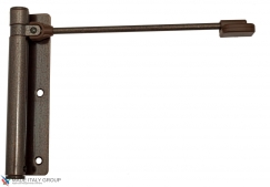 Доводчик дверной пружинный до 60кг ALDEGHI ГЕРКУЛЕС (170x39мм) коричневый