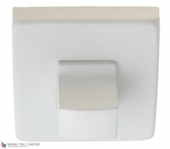 Фиксатор поворотный на квадратном основании Fratelli Cattini WC DIY 8-BI матовый белый