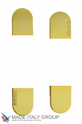 Колпачки для петель К2760, цвет Золото (4 шт.)